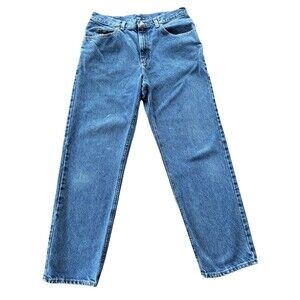 Vintage Lee Jeans 34x30 USA Workwear Painter Grunge Distressed Denim 90s